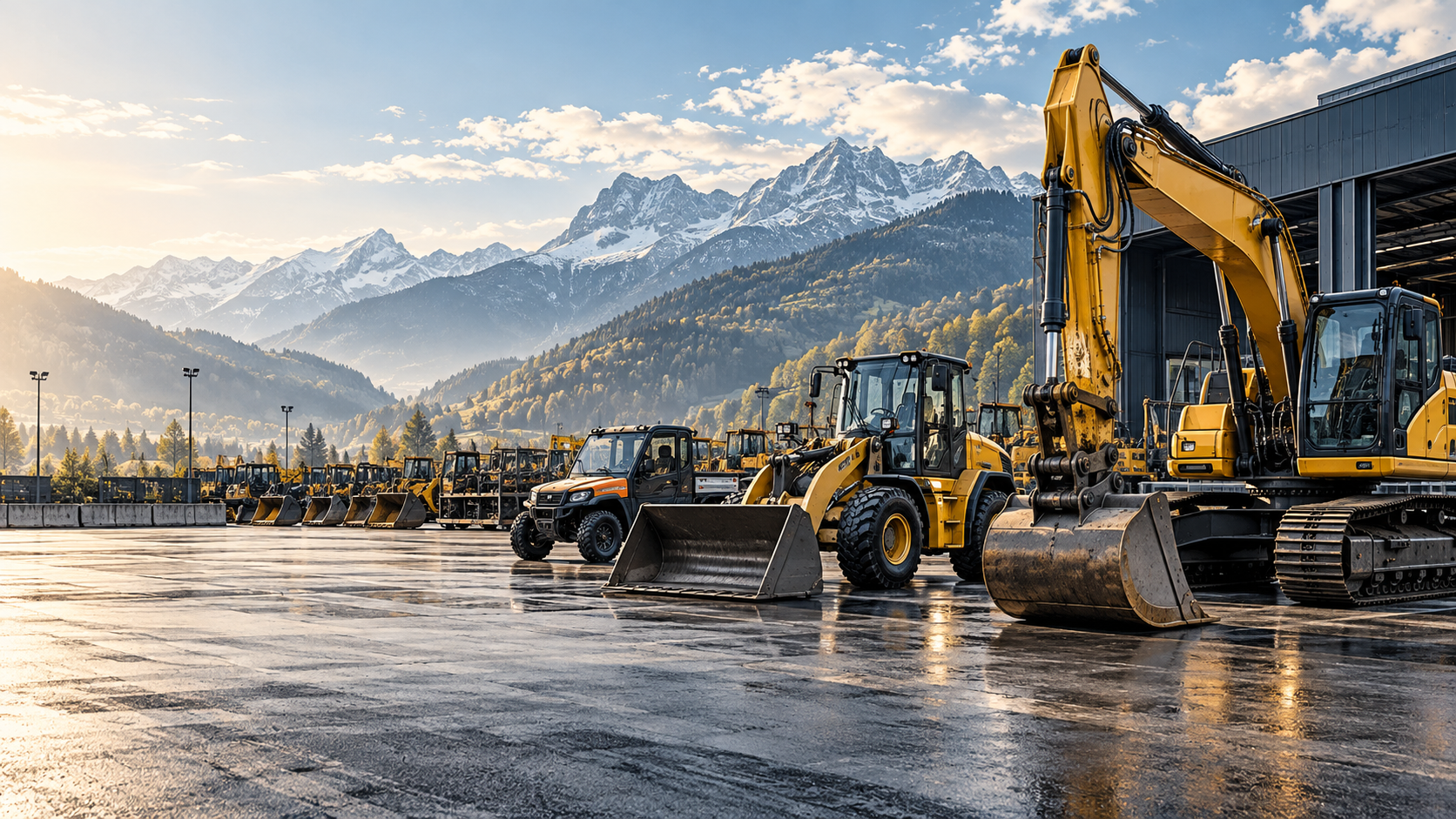 Baumaschinen-Auktion in Steiermark