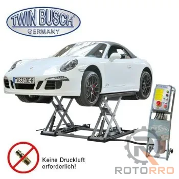 Twin Busch Reifendienst Scherenhebebühne 3.0 t – GREY-Line TWS3-10E-G