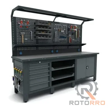 NEOX ProLine-1576 Werkbank 256x73x205cm