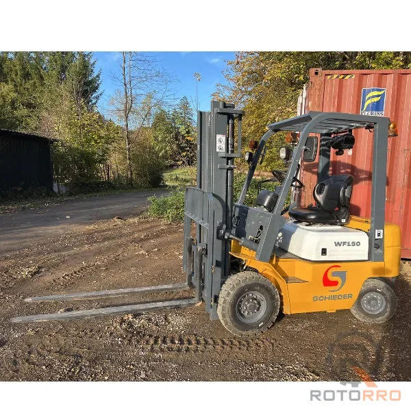 SCHIEDER 1.5t Diesel-Gabelstapler WF150, 3000mm Hubhöhe von Schieder