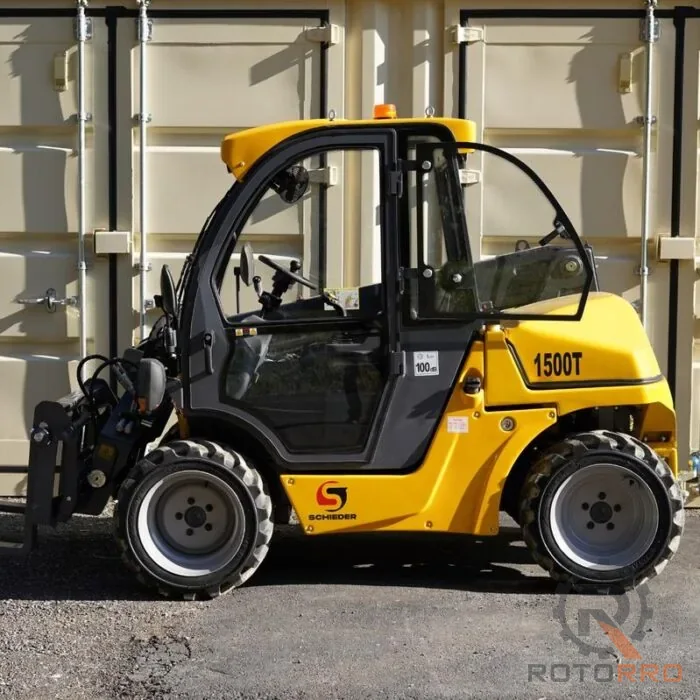 SCHIEDER 4WD Teleskoplader 1500T mit PERKINS-Motor und 2 Jahre mobile Garantie von Schieder