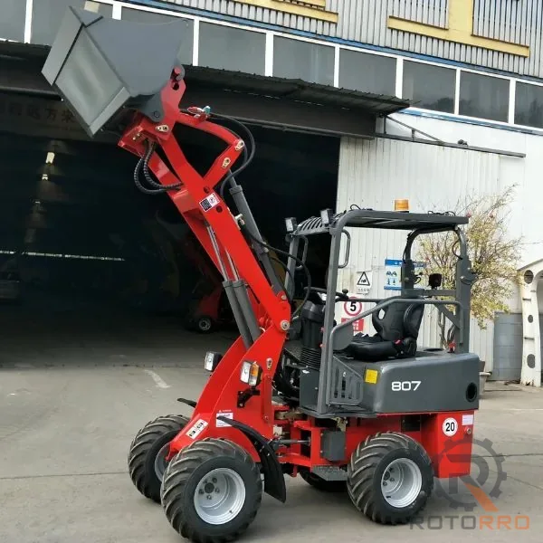 Schieder 807E – Elektro-Hoflader 72 V mit 800 kg Hubkraft inkl. 2 Jahre mobile Garantie von Schieder